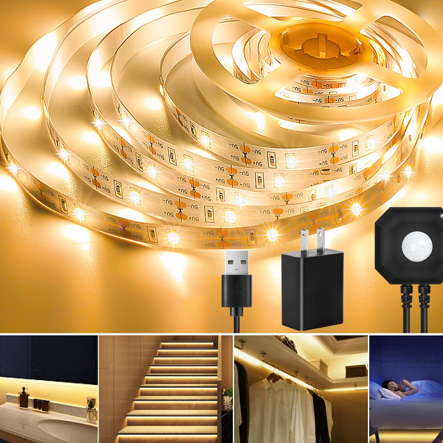 Luces LED que se activan con el movimiento: ¡La próxima generación de luces para tu hogar!