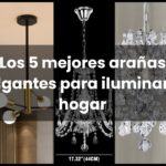 Compra las mejores lamparas de araña de cristal para iluminar tu hogar
