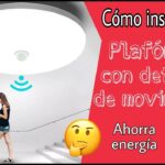Ahorra energía con downlight LED y sensor de movimiento
