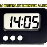Aprende a usar un reloj de 24 horas en minutos