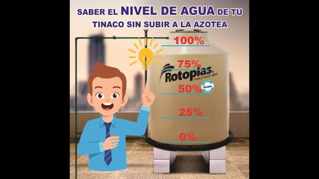 ¿Cómo medir el nivel de agua en tu tinaco? Guía paso a paso - Electrium