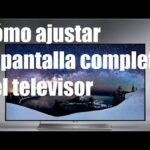 Solución para pantalla de TV incompleta: ajustes rápidos y fáciles
