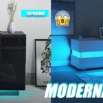 Mejora tu habitación con una mesita de noche led moderna