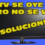 Solución fácil para la pantalla negra de la televisión