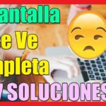 Cómo solucionar el problema de pantalla incompleta en tu monitor