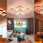 10 opciones de lámparas LED para techo de salón