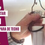 Conectar lámpara de techo con dos cables: Guía fácil y paso a paso