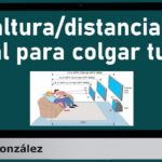 Descubre la altura perfecta para colgar tu TV en la pared: Guía completa