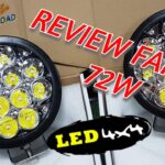 Focos LED homologados para 4x4 con alcance largo
