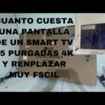¿Cuánto cuesta arreglar la pantalla de tu TV de 55 pulgadas? Descubre aquí