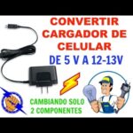 Cómo convertir un cargador de celular a 12v en 5 pasos fáciles