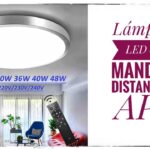 Plafones LED regulables con mando para el hogar: ¡ilumina con estilo!