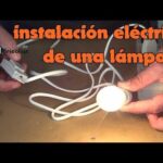 Conectando una lámpara a la corriente: guía paso a paso