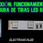 Cómo instalar y configurar la conexión de tira LED RGB