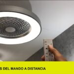 Controla tu ambiente con facilidad: Lámparas ventilador con mando a distancia