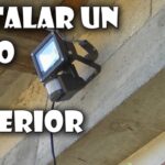 Ahorra energía con estos focos led exteriores con sensor de movimiento